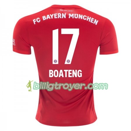 Billige Fotballdrakter FC Bayern München Jerome Boateng 17 Hjemmedraktsett 2019/20 Kortermet